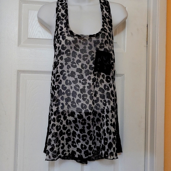 Leopard print tank top - Picture 1 of 2